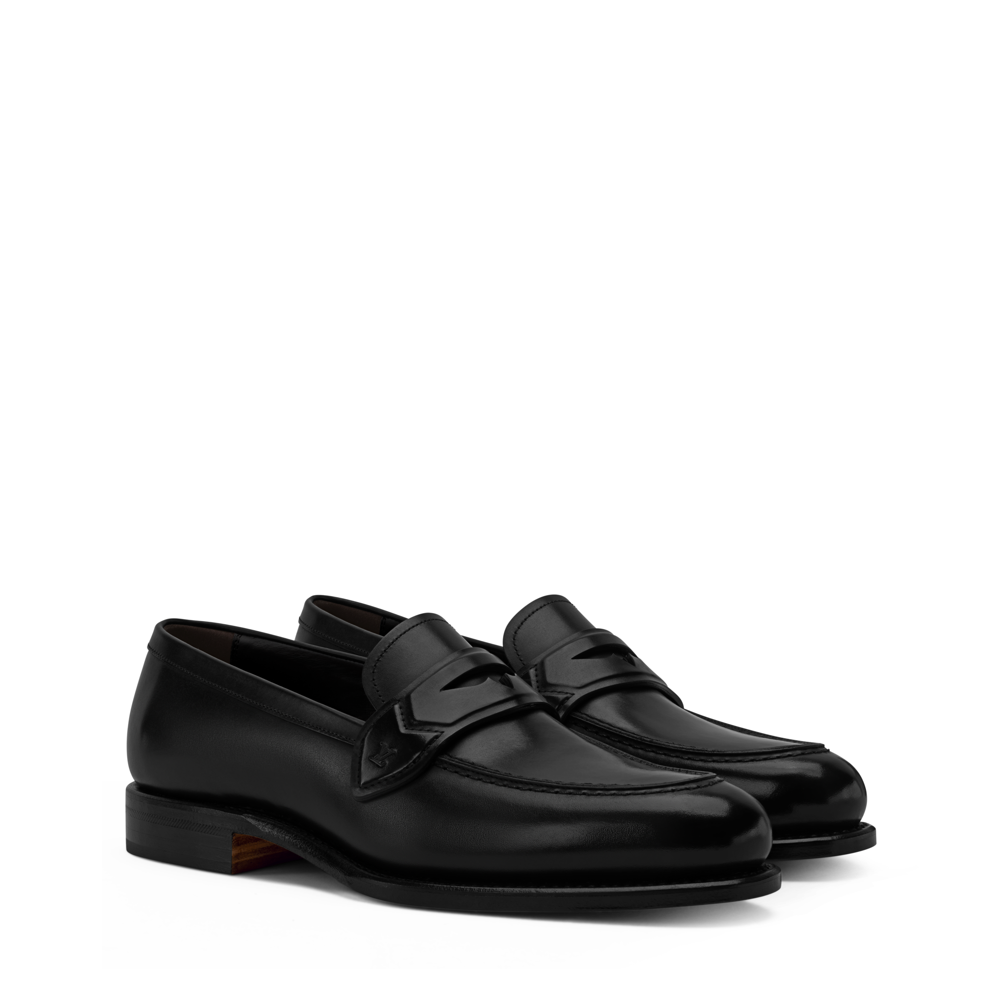 Louis Vuitton レザーシューズ 8.5 louis-vuitton-louvre-loafer--